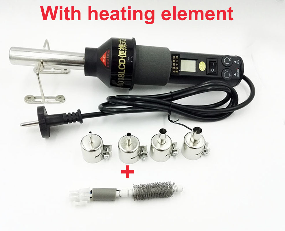 Heat Gun Small - Pistol Udara Panas Digital Dapat Disesuaikan