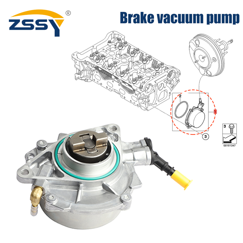 Vacuum Chamber Small - Pompa Vakum Rem Baru 11667556919 456578