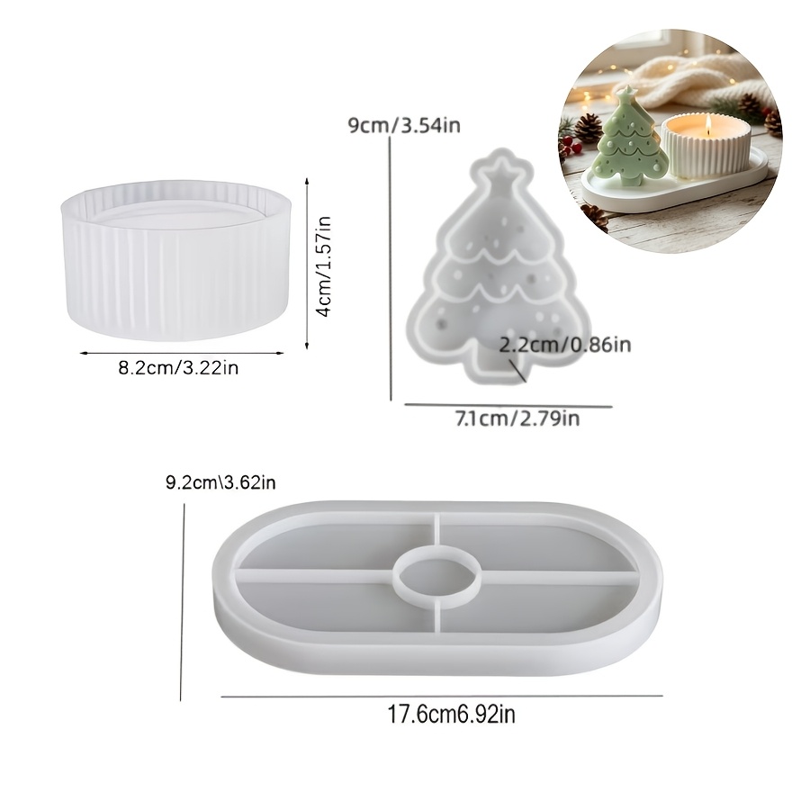 Set cetakan silikon resin 3-ba - Resin Craft Ideas ulasan dan harga