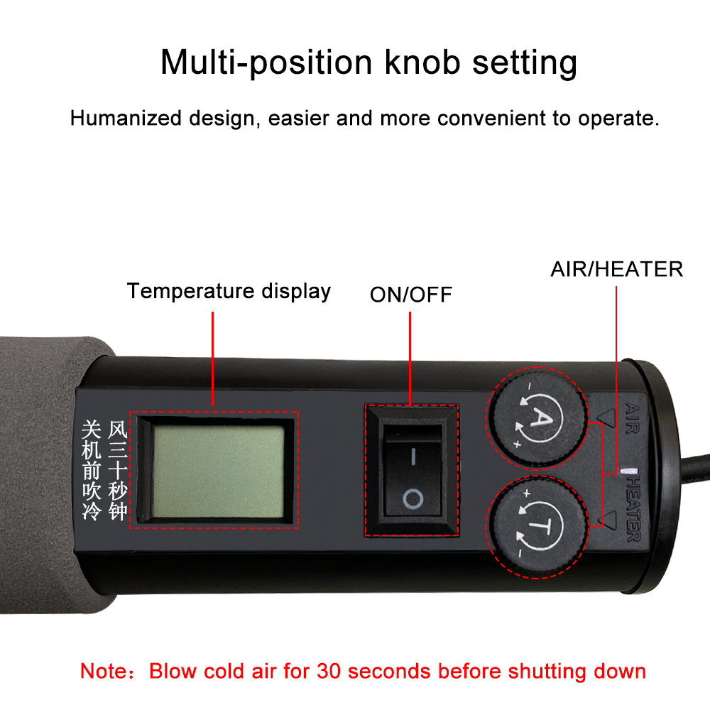 Pistol Udara Panas Digital Dap - Heat Gun Small ulasan dan harga