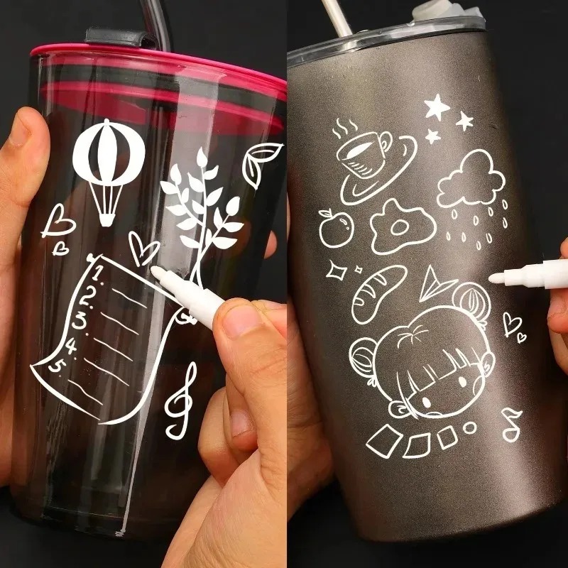 5-50 Buah Pena Kapur Cair Puti - Copic Marker Sketch ulasan dan harga