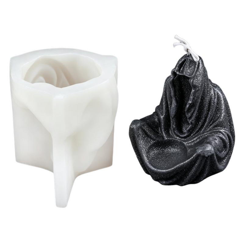 Cetakan Lilin Silikon Hantu Be - Resin Craft Ideas ulasan dan harga