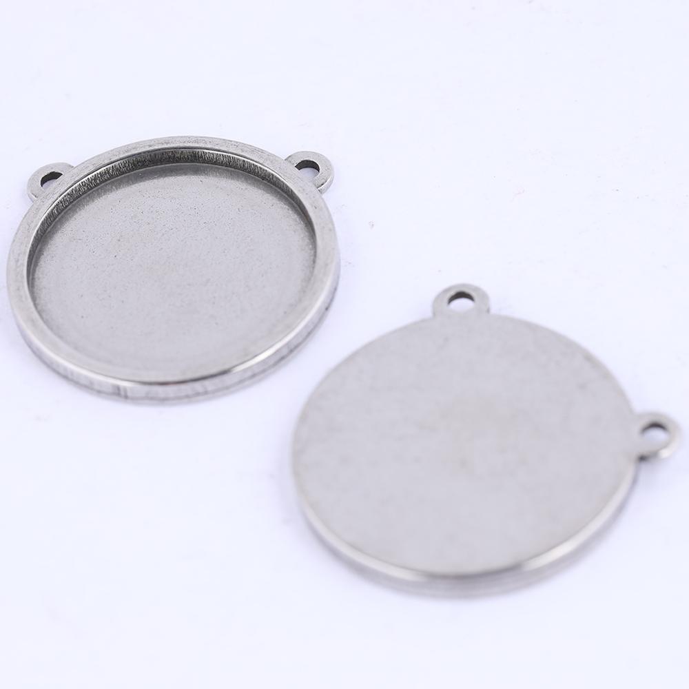 5 Pcs Kosong Cabochon Base 16  - Bezels Set Pendant ulasan dan harga
