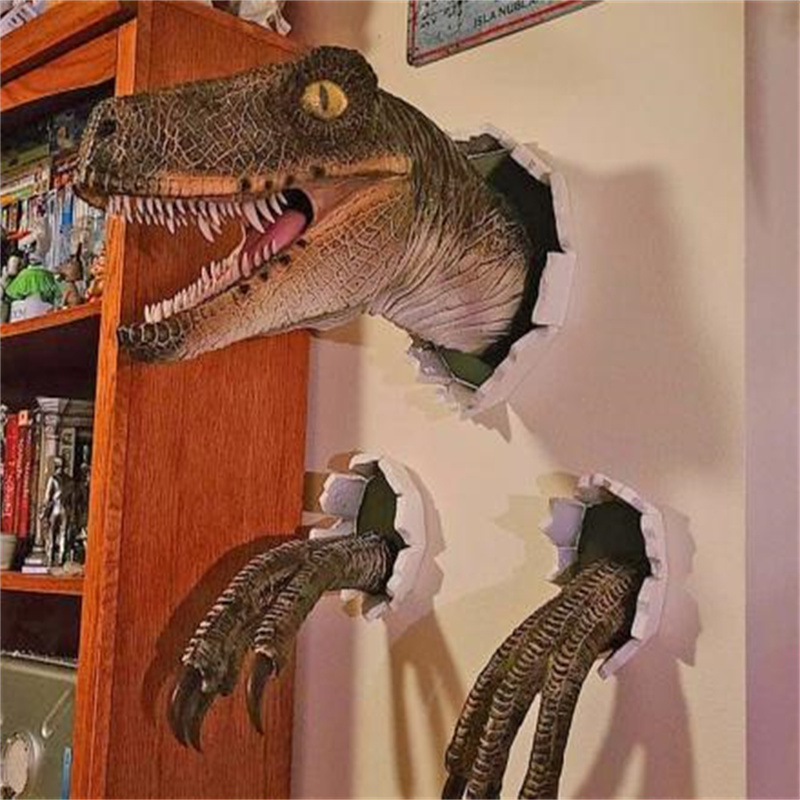 Ornamen Dinosaurus Dinding Rus - Resin Craft Ideas ulasan dan harga